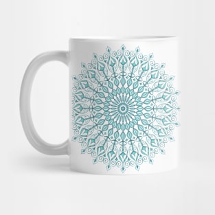 Aqua Mandala Mug